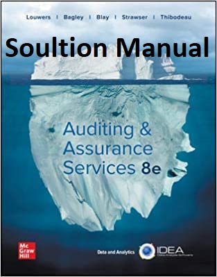 [Soultion Manual] Auditing & Assurance Services (8th Edition) - Word